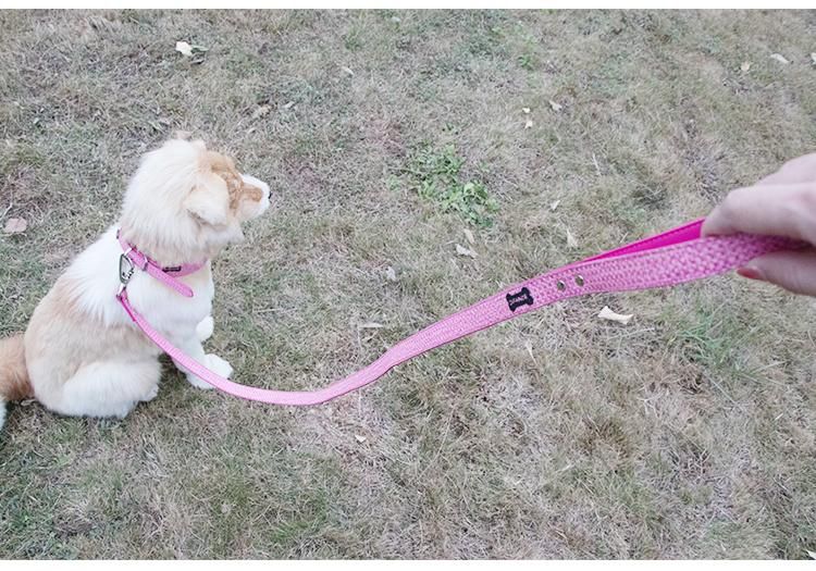 New Design Custom Dog Accessories Fashion Running Dog Leash Leather