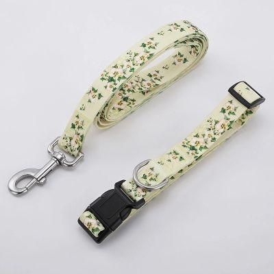 Amazon Hot Sales Fashion Sublimation Pet Private Label Dog Leash Quality Dog Polyester Pet Leash