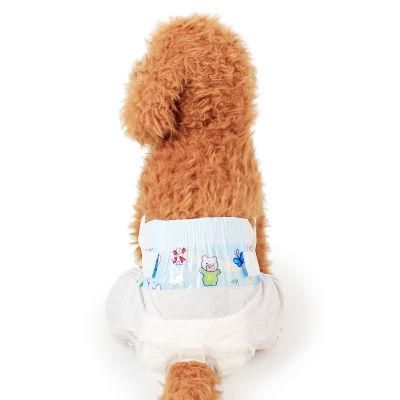 A Grade 100% Cotton Waterproof Disposable Pet Diapers for Dogs