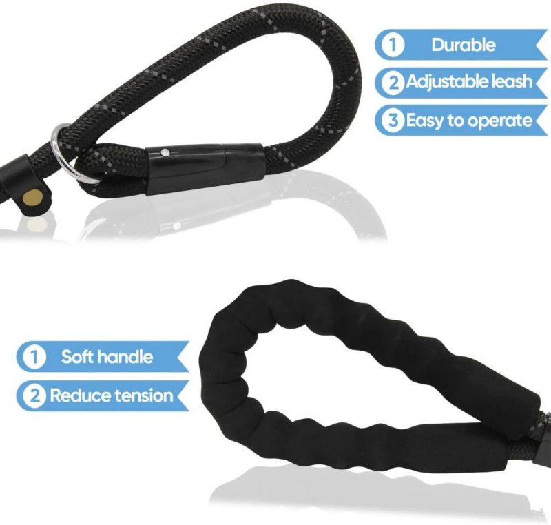 High-Quality Nylon Materials Durable Reflective Dog Leash