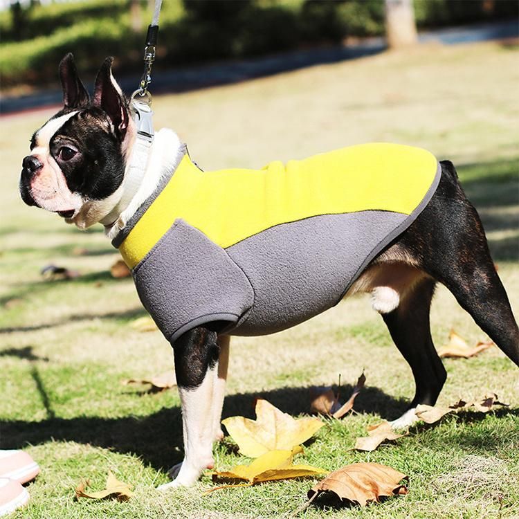 Wholesale Thickened Warm Stretch Hoodies Pet Dresses Clothes