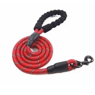 Reflective Durable Dog Leash Nylon Leashes Medium Large Dogs Collar Leashes Lead Rope