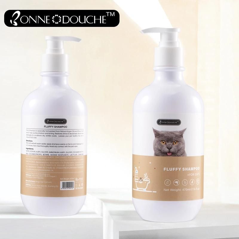 Bonne Douche Repair Hair Fluffy Cat Shampoo 470ml