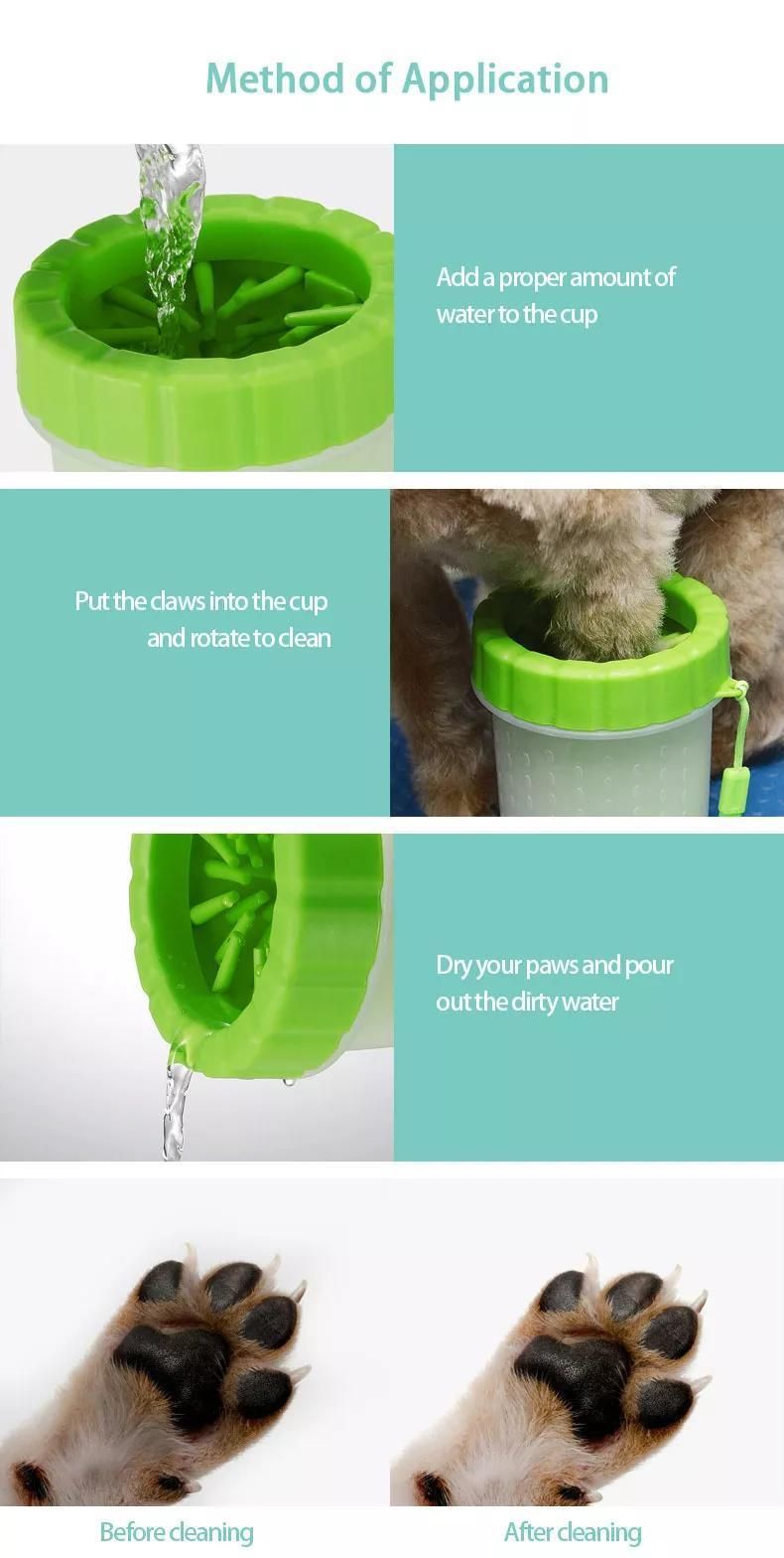 New Gadget Pet Products Automatic Pet Paw Cleaner