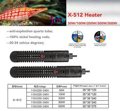 Digital Aquarium Submersible Heater 300W for Fish Tank