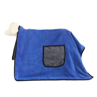 Super Absorbent Microfiber Fast Dry Pet Product Soft Pet Bath Towel
