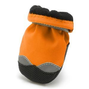 Orange Warm Outdoor Hot Sale Slip-Proof Pet Waterproof Pet Dog Boots
