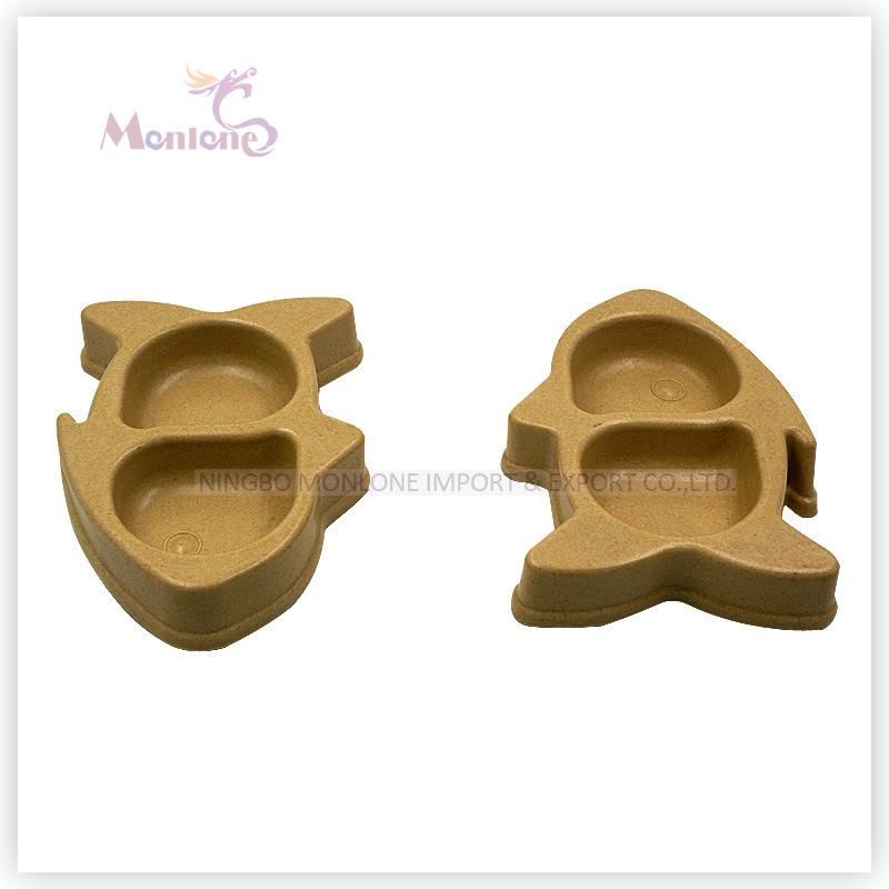 190g Cat/Dog Feeders, Bamboo Powder Pet Bowls