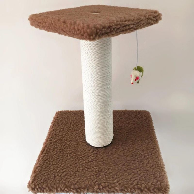 Stylish 2 Level Play House Climb Activity Center Tower Stand Product Cat Tree