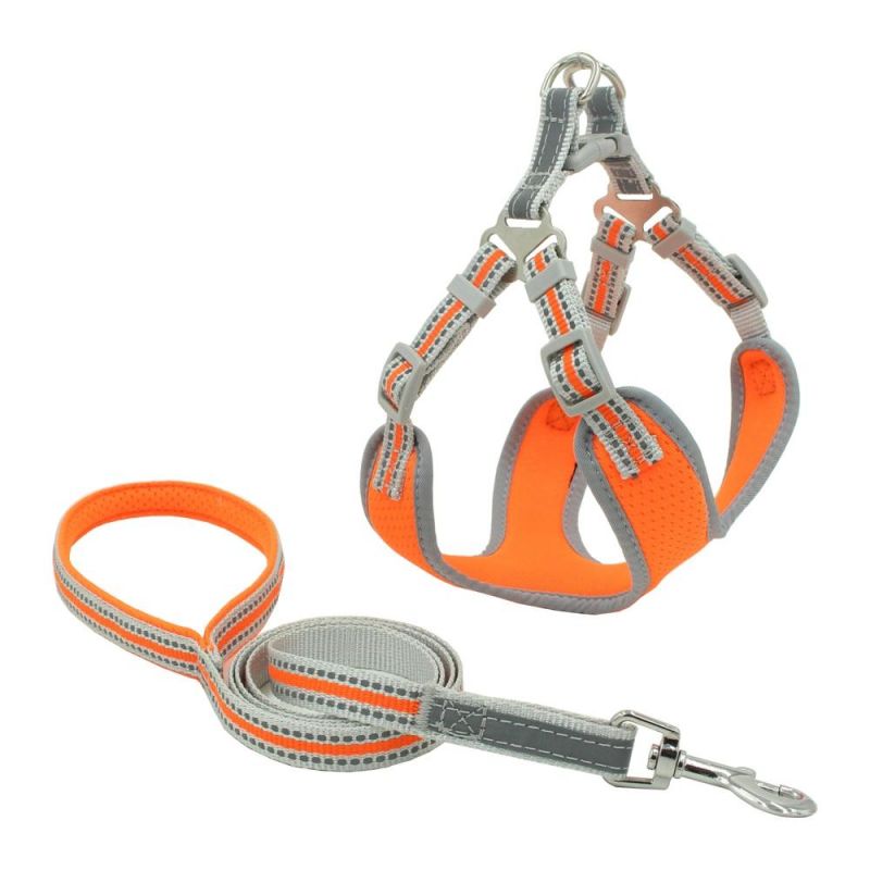 Breathable Dog Harness for Summer with Leash Pull Harnesses for Reflective at Night Pet Products