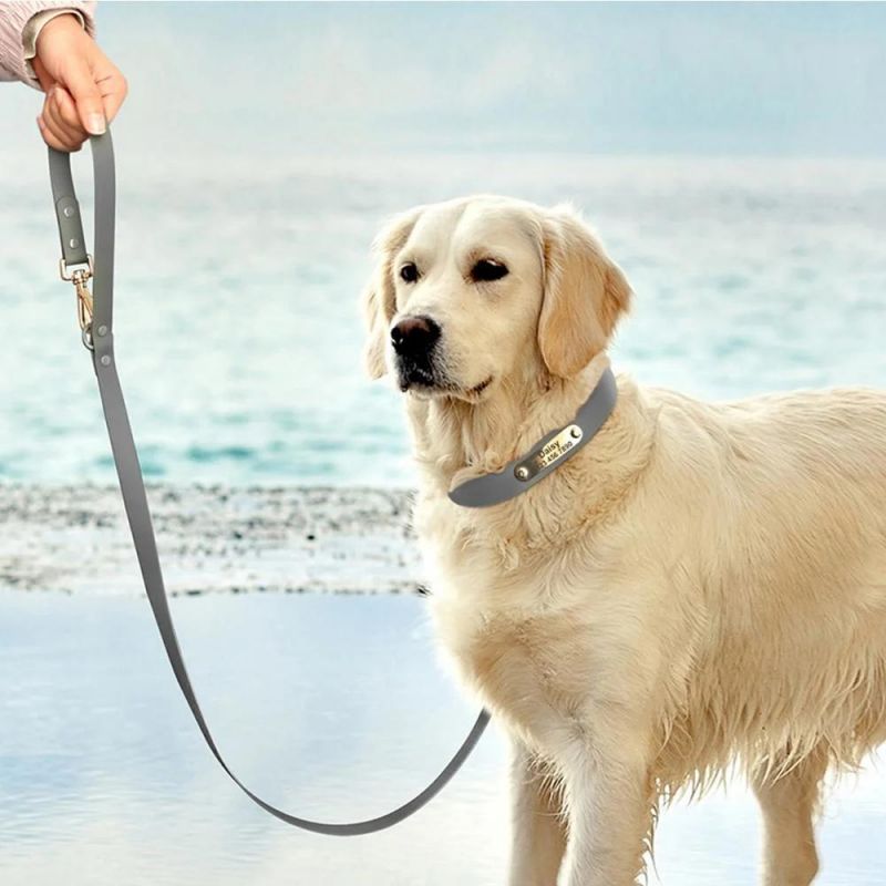 Support Customized Logo Slip Dog Leash for Medium Large Hands Free Dog Leash Waterproof Training Dog Lead Leash