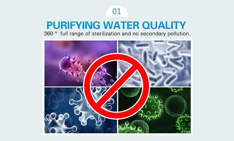 11W UV Light UV Sterilizer to Kill Bacteria Instantly