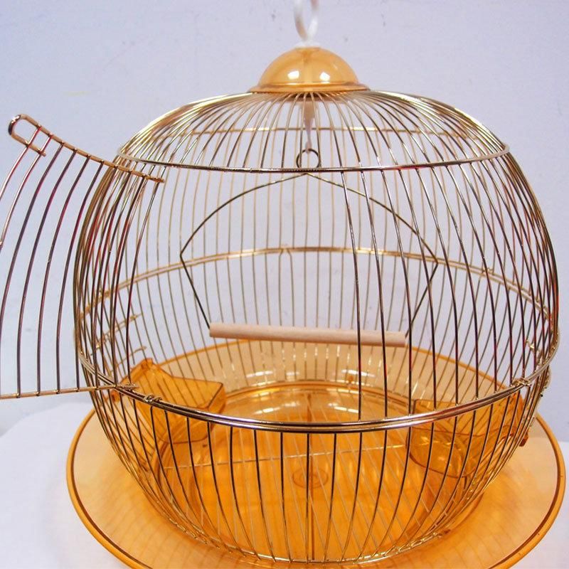 Customized OEM ODM in Stock Pet Product Golden Bird Cage