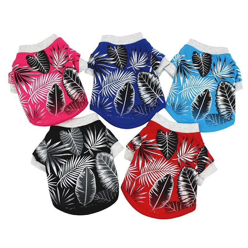 Cheap Spring Summer Vest High Definition Printing Breathable Cool Pet Dog Clothing Apparel