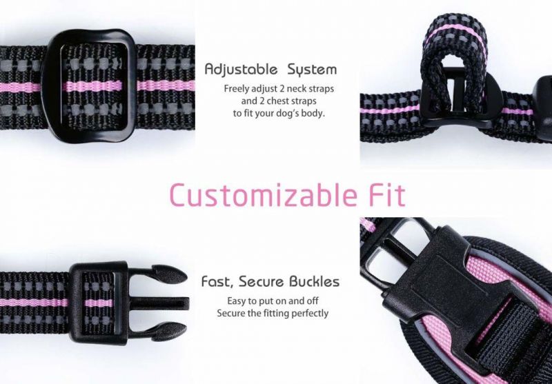 No-Pull Easy Control Adjustable Outdoor Pet Harness