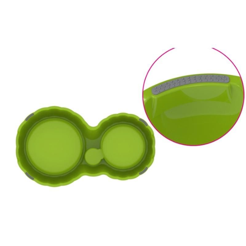 Wholesale Plastic Pet Feeder Double Pet Bowl for Dog Feed
