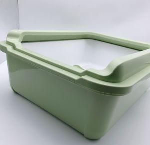Pet Clean up Products Plastic Large Space Training Cleaning Cat Toilet Plastic Cat Litter Box