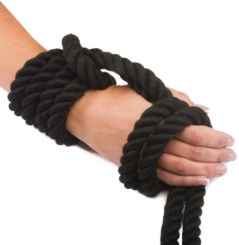 Strong Triple-Strand Rope Dog Leash for Sports, Dé Cor, Pet Toys, Crafts, Macramé & Indoor Outdoor Use