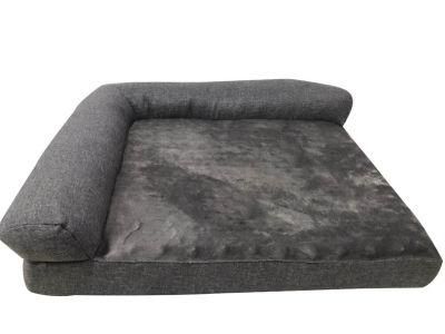 Luxury Nail Foam Orthopedic Pet Sofa Bed