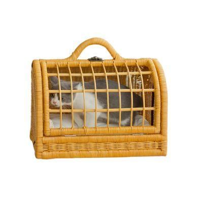 Rattan Health Portable Bag Cat Nest