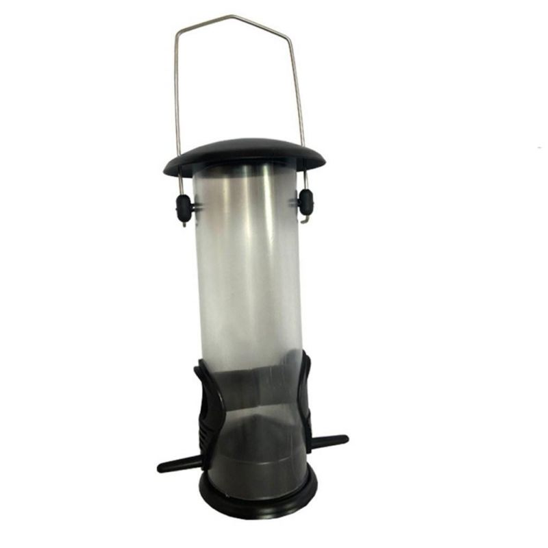 Squirrel Proof Automatic Hanging Bird Food Feeder Feeding Feed Apparatus