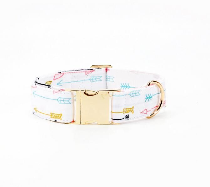 Amazon Hot Selling Pattern Dog Collar Leash Set