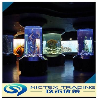 Large Big Size Acrylic Round Aquarium Supplier From China