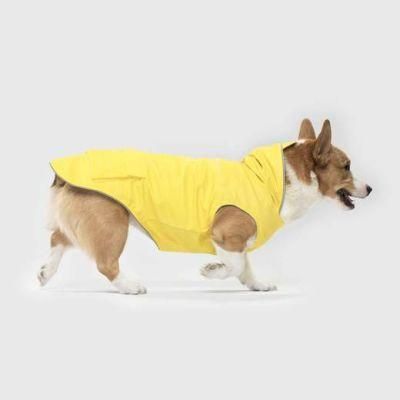 2021 OEM Stylish Twist Quick Dry Iconic Yellow Raincoat