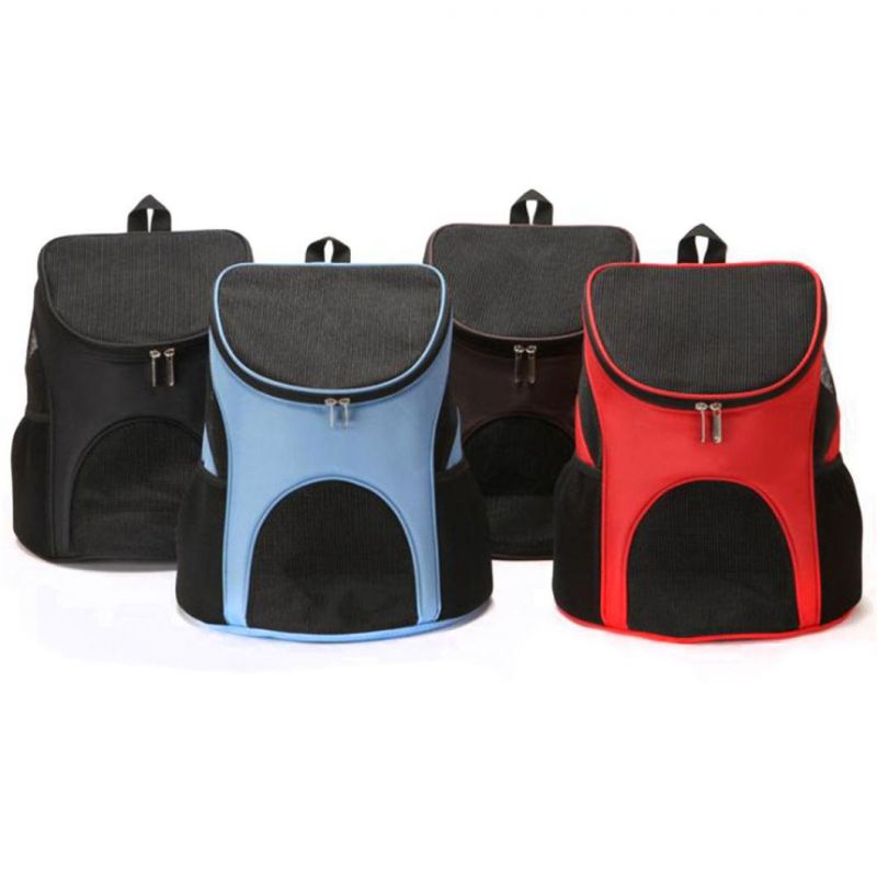 Breathable Mesh Window Design Pet Backpack Carrier for Puppy Cat