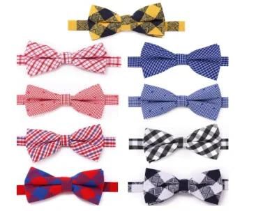 2022 Fashionable Free Sample Polyester Handmade Removable Dog Bowtie Dog Accessories