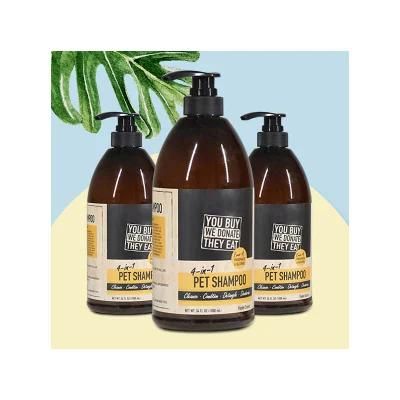 High Quality Pet Cleaning &amp; Bathing Natural Coconut Oil Dog Grooming Shampoo