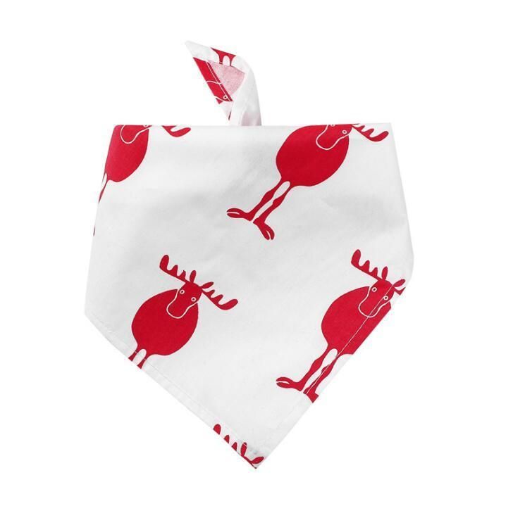 Dog Bandana Christmas Pet Triangle Head Scarf Accessories Bibs for Dog Cat