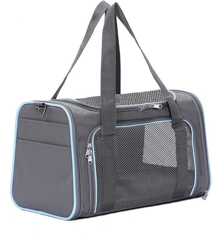 Amazon Hot Seller Soft-Sided Dog Pet Carrier Tote Bag Airline Approved Portable Folding Pet Carrier Travel Pet Bag