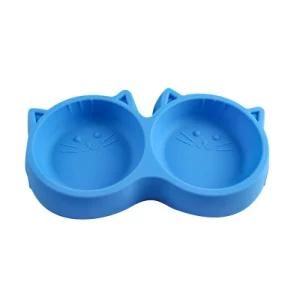 Double Silicone Soft Small Pet Dog Accessories Dog Bowls for Water and Food