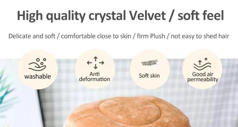 High Quality Stump Nest Cat Dog Anti Slip Soft Pet Beds with Removable Inner Cushion