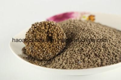 1-3.5mm Yellow Color Bentonite Cat Litter with Strong Clumping