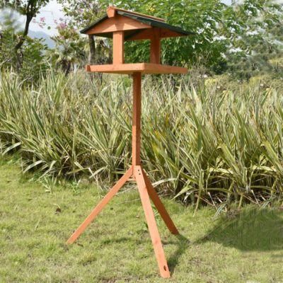 Custom Eco-Friendly Water Paint Wooden Bird House Wood Birdfeeder Cage