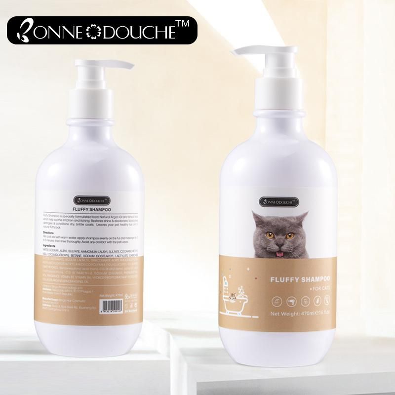 Cat Shower Gel Anti Lice Flea Moisturizing Pet Shampoo
