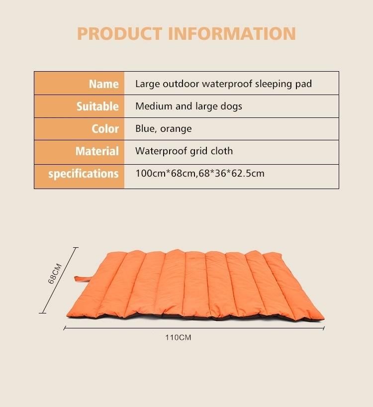 Wholesale Pet Supplies Indoor Foldable Waterproof Pad Dog Mat