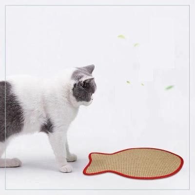 Natural Sisal Carpet Cat Play Rug Scratching Mat Pets training Carpet