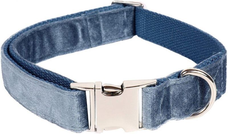 Velvet Classic Soft Comfortable Adjustable Dog Collar