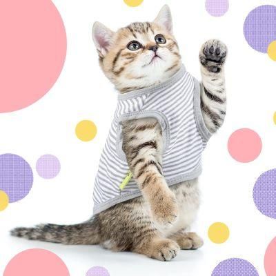 T-Shirts for Cats Pet Vest Cat Sleeveless Clothes