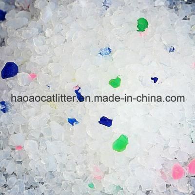 Environmental Multilcolored Silica Gel Cat Sand Litter