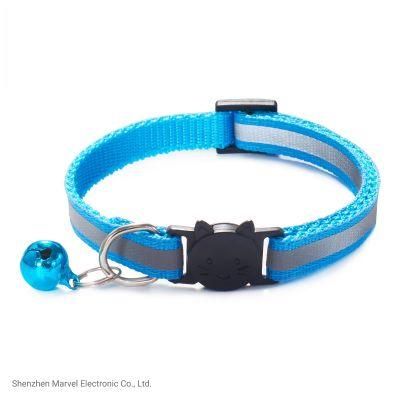 Neck Ring Necklace Bell Colors Reflective Cat Pet Products Collars