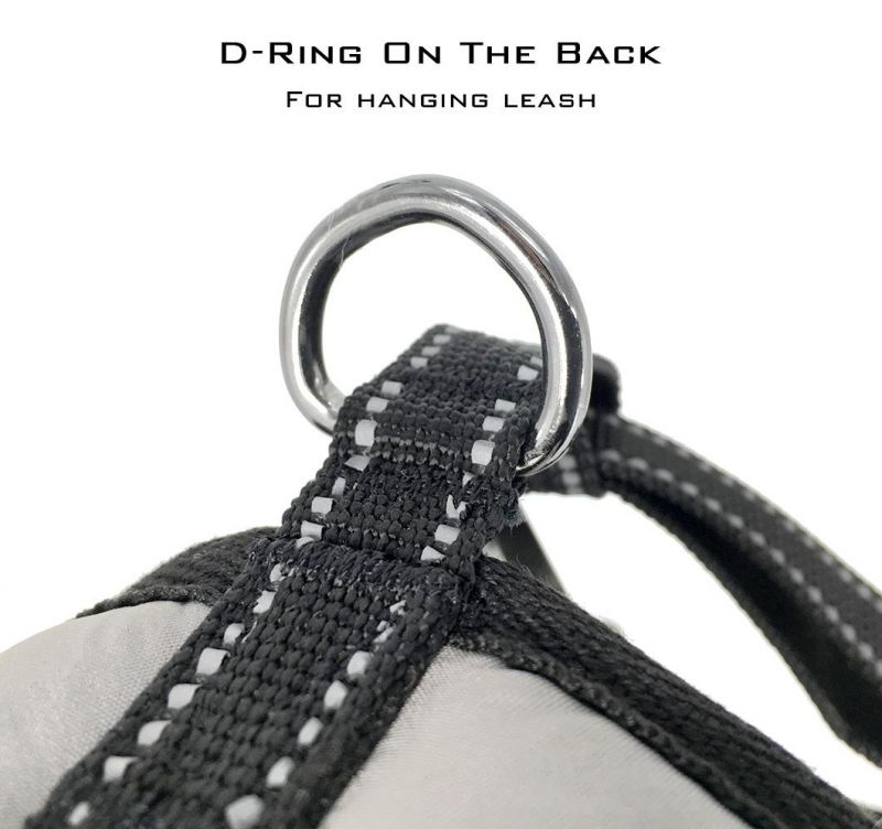Breathable Adjustable Reflective Portable Outdoor Wholesale Dog Harness