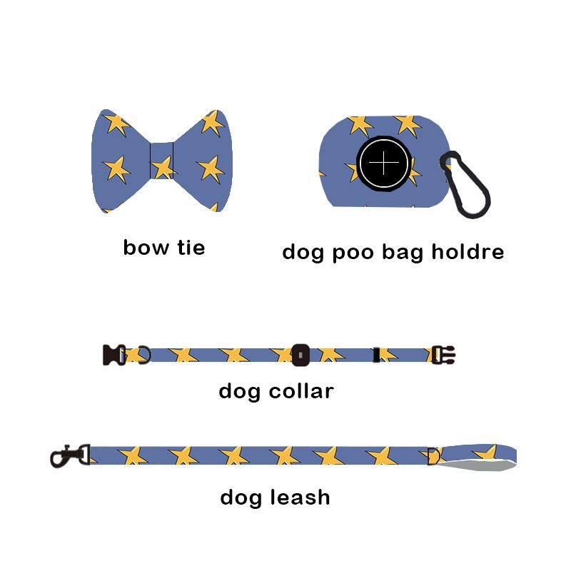 2020 Fashion High Quality Pattern Designs with Rubber Logo Mesh Breathable Dog Harness