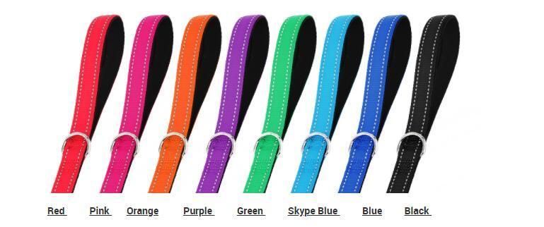 10 Inch Custom Design Reflective Nylon Luxury Heavy Duty Traffic Short Dog Leash