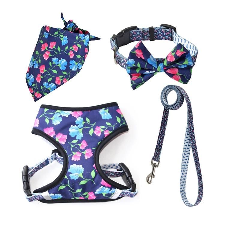 Manufacturer Wholesale Dog Harness Adjustable Outdoor Pet Dog Collar Leash