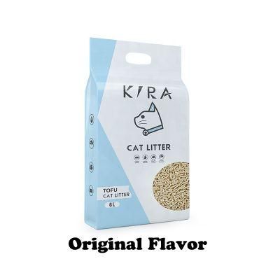 China Manufacturer Sale Tofu Cat Litter Broken Cat Tofu Litter OEM Best Cleaning Cat Litter