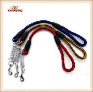 Nylon Rope Dog Leash with Spring (KCY001)